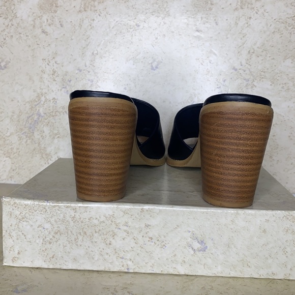 Mi,Im | Black Mule Open Toe Sandal - Picture 5 of 6